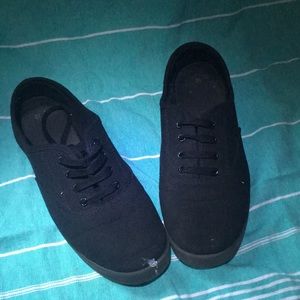 Black sneakers